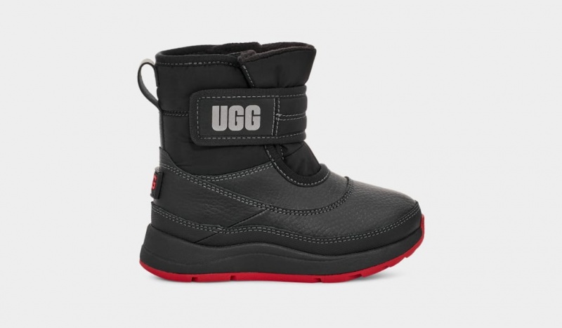 Kozaki Dziecięce Ugg Taney Weather Czarne | FLO-854369