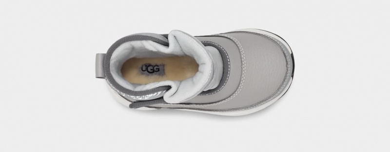 Kozaki Dziecięce Ugg Taney Weather Metallic Srebrne | GBD-041723