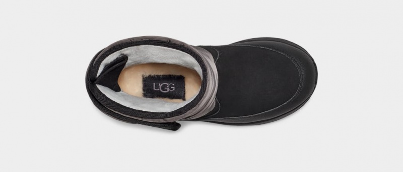 Kozaki Dziecięce Ugg Toty Weather Czarne Szare | WJB-604359