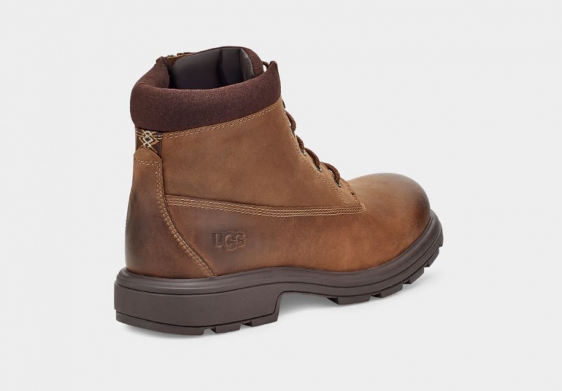 Kozaki Męskie Ugg Biltmore Mid Plain Metalowym Brązowe | DGH-193580