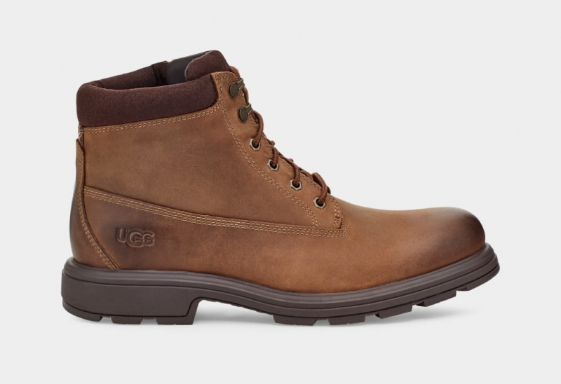 Kozaki Męskie Ugg Biltmore Mid Plain Metalowym Brązowe | DGH-193580