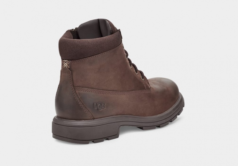 Kozaki Męskie Ugg Biltmore Mid Plain Metalowym Brązowe | AUO-916370