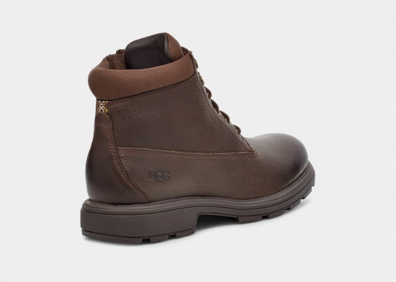 Kozaki Męskie Ugg Biltmore Mid Plain Metalowym Brązowe | VLG-062978