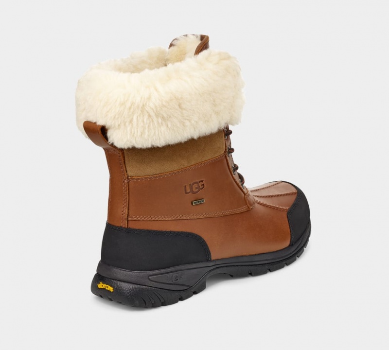 Kozaki Męskie Ugg Butte Brązowe | CNY-021645