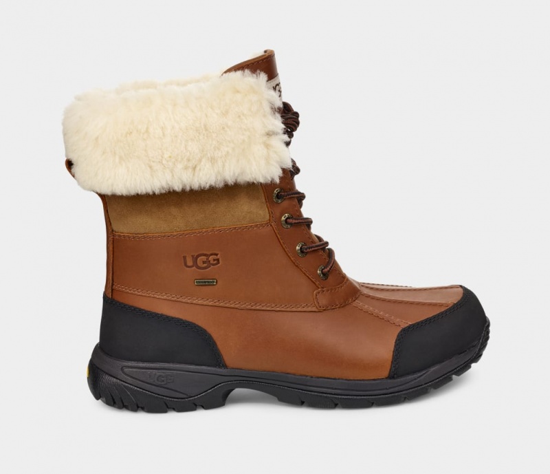 Kozaki Męskie Ugg Butte Brązowe | CNY-021645