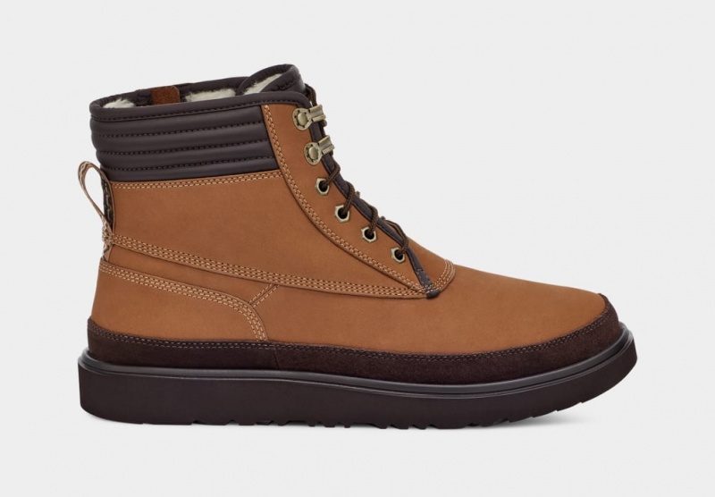 Kozaki Męskie Ugg Highland Sportowe Utility Weather Brązowe | CSZ-128650