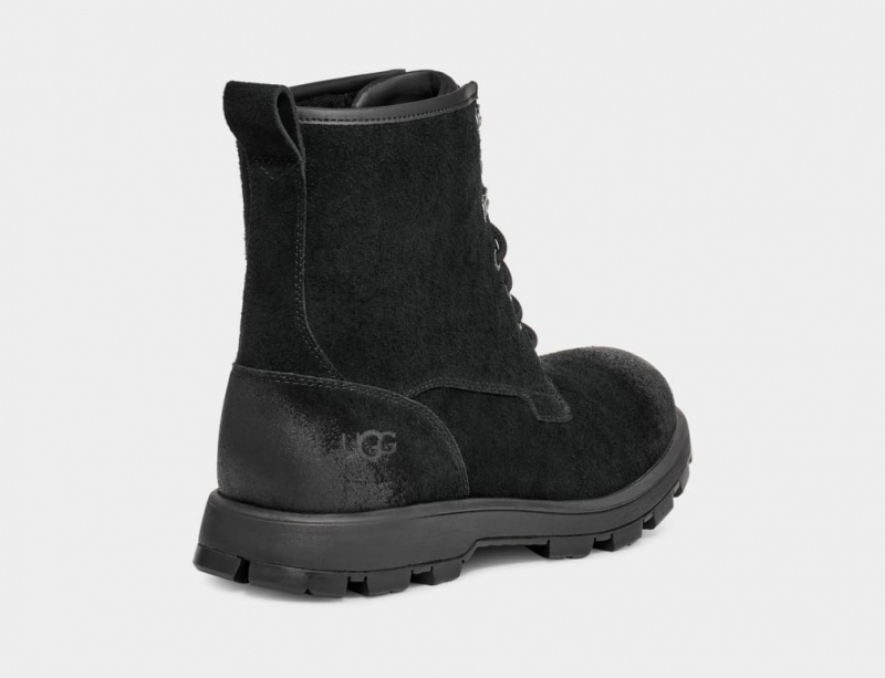 Kozaki Męskie Ugg Kirkson Czarne | NHE-820469