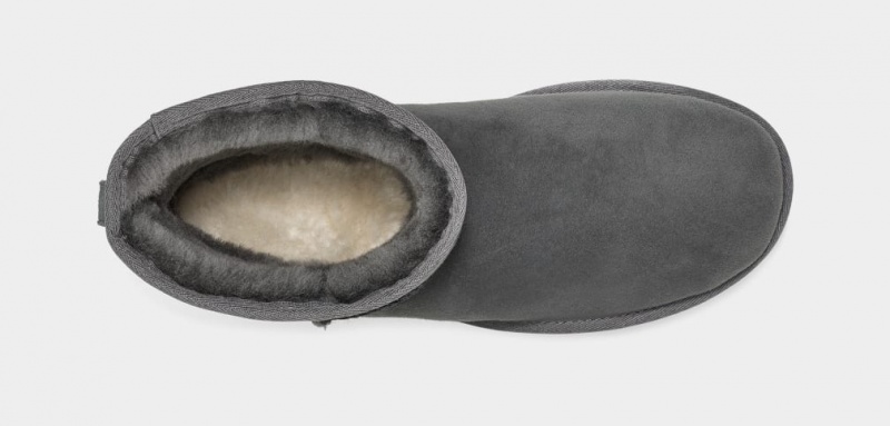 Kozaki Męskie Ugg Klasyczne Mini Ciemny Szare | TCB-614035