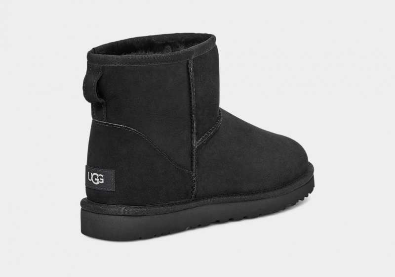 Kozaki Męskie Ugg Klasyczne Mini Czarne | ZWO-386945