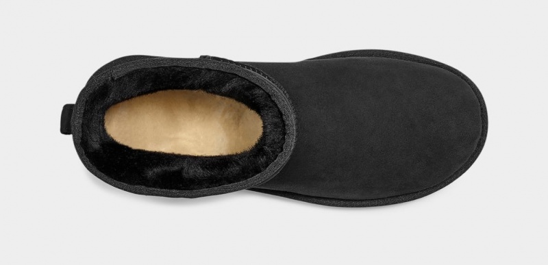 Kozaki Męskie Ugg Klasyczne Mini Czarne | ZWO-386945