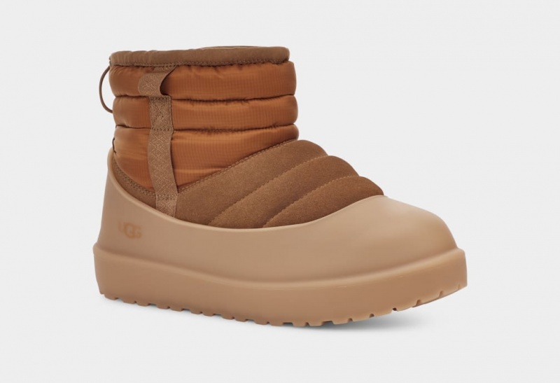 Kozaki Męskie Ugg Klasyczne Mini Pull-On Weather Brązowe | UES-864359