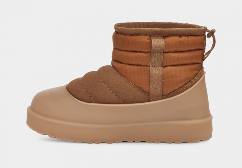 Kozaki Męskie Ugg Klasyczne Mini Pull-On Weather Brązowe | UES-864359