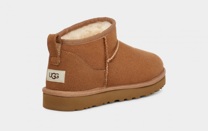 Kozaki Męskie Ugg Klasyczne Ultra Mini Brązowe | SXN-372945