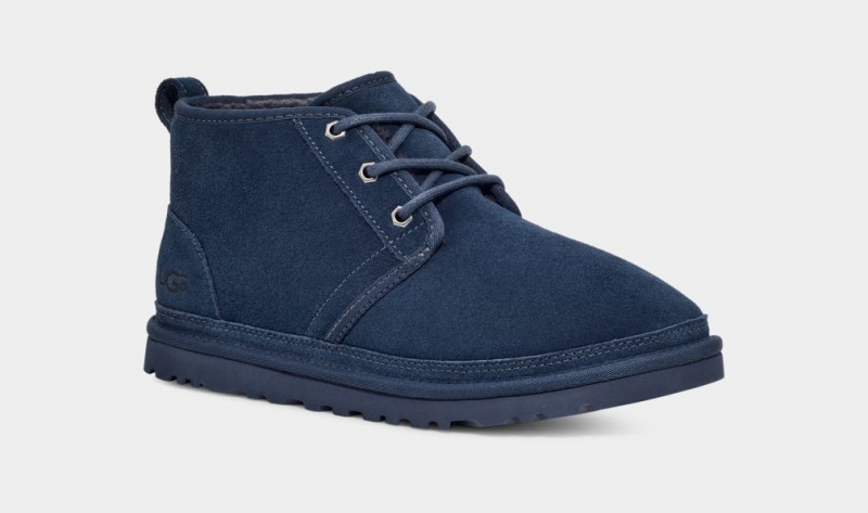 Kozaki Męskie Ugg Neumel Granatowe | VMQ-678503