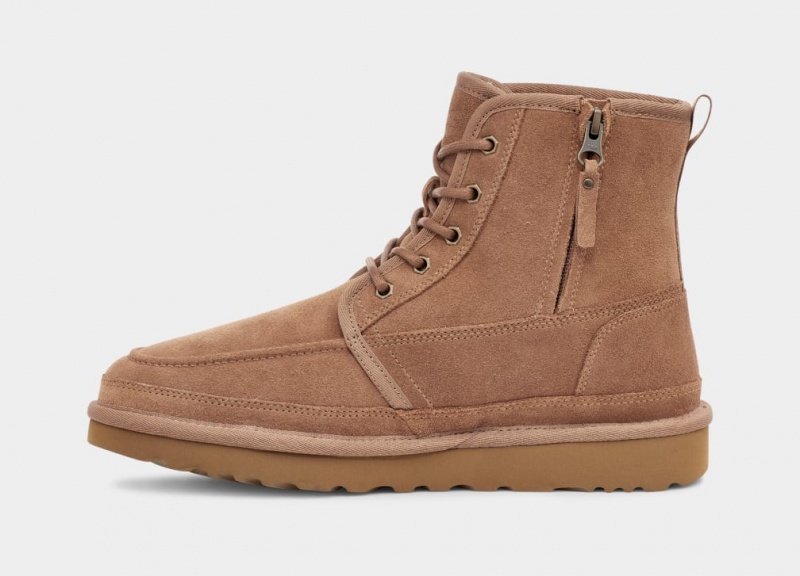 Kozaki Męskie Ugg Neumel High Moc Brązowe | YPL-845936