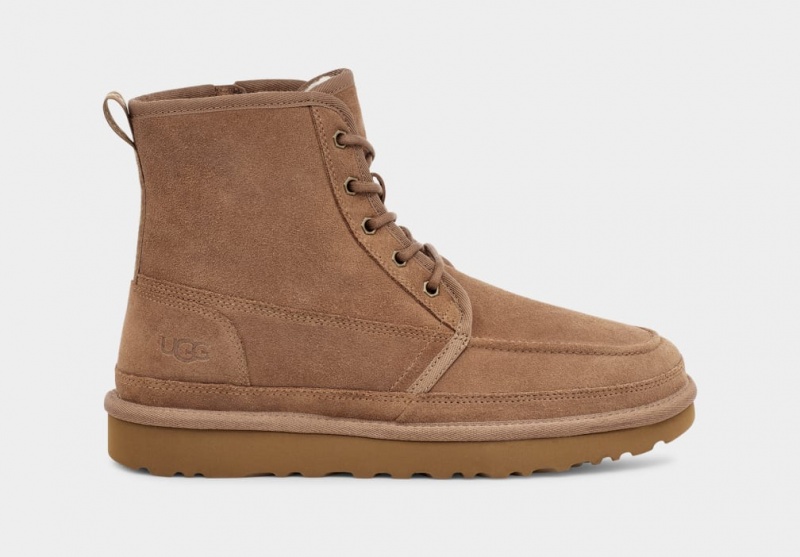 Kozaki Męskie Ugg Neumel High Moc Brązowe | YPL-845936