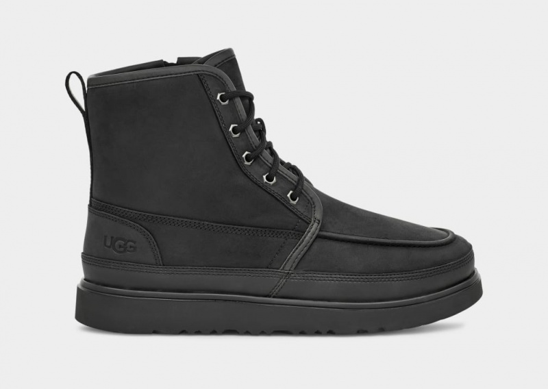 Kozaki Męskie Ugg Neumel High Moc Weather Czarne | MRN-815762