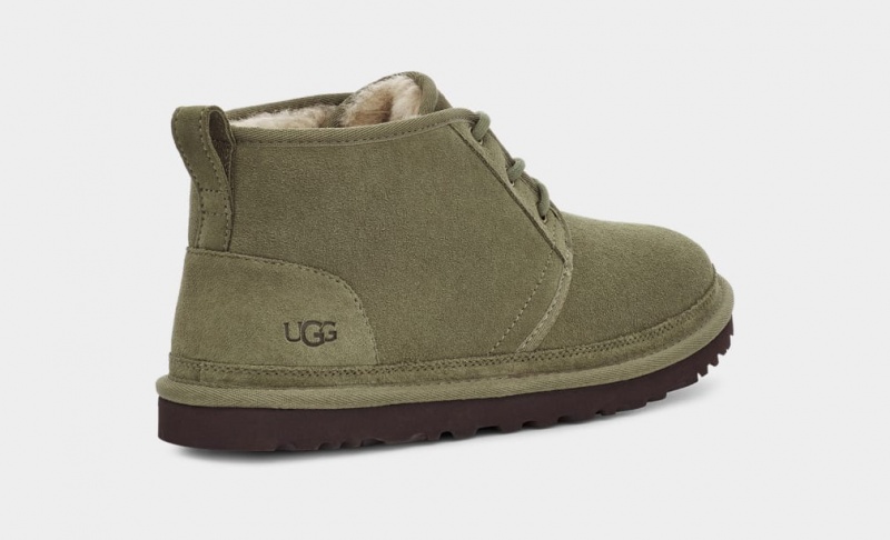 Kozaki Męskie Ugg Neumel Oliwkowe | UNO-925084