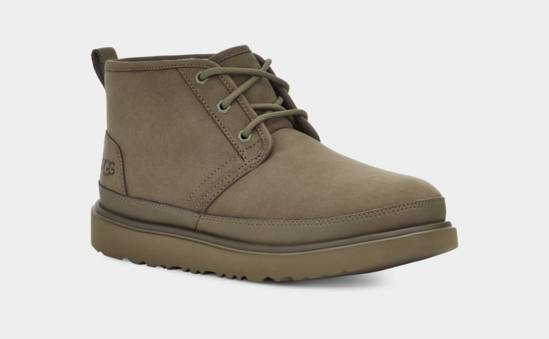 Kozaki Męskie Ugg Neumel Weather II Zielone | LRD-124630