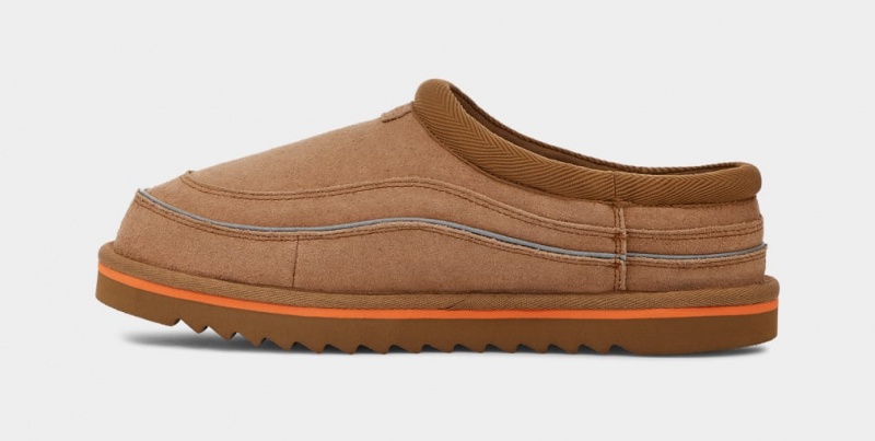 Mokasyny Męskie Ugg Tasman Cali Wave Brązowe Pomarańczowe | ROP-456739