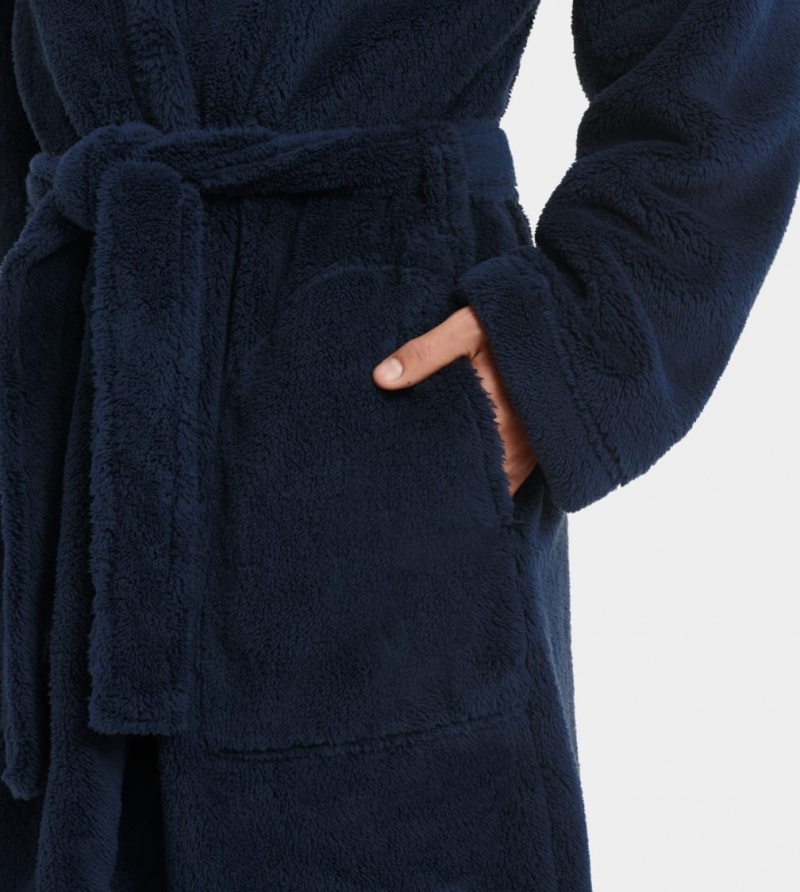 Odzież Na Noc Męskie Ugg Beckett Robe Czarne | ULZ-563274