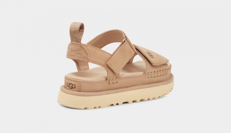 Sandały Damskie Ugg Goldenstar Brązowe | UKC-071564