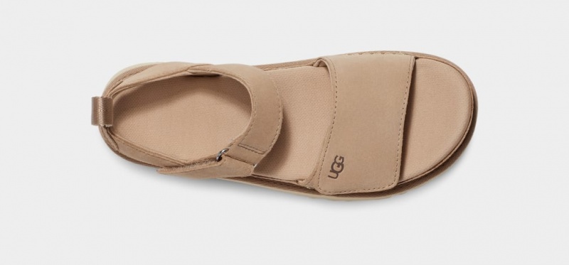 Sandały Damskie Ugg Goldenstar Brązowe | UKC-071564