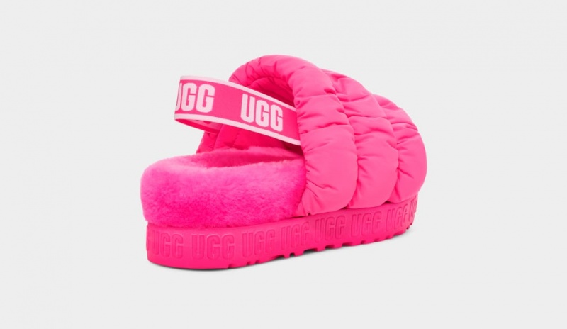 Sandały Damskie Ugg Scrunchita Różowe | ATG-926517