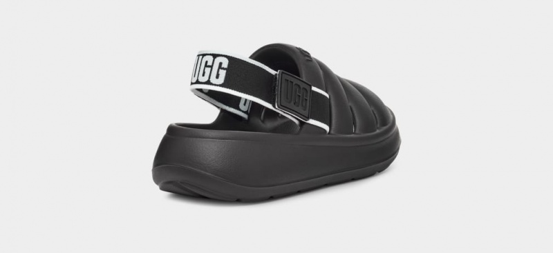 Sandały Dziecięce Ugg Sportowe Yeah Czarne | ILT-147809