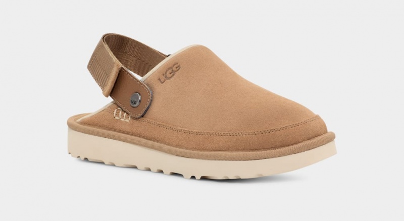 Sandały Męskie Ugg Goldencoast Brązowe | CUX-860315