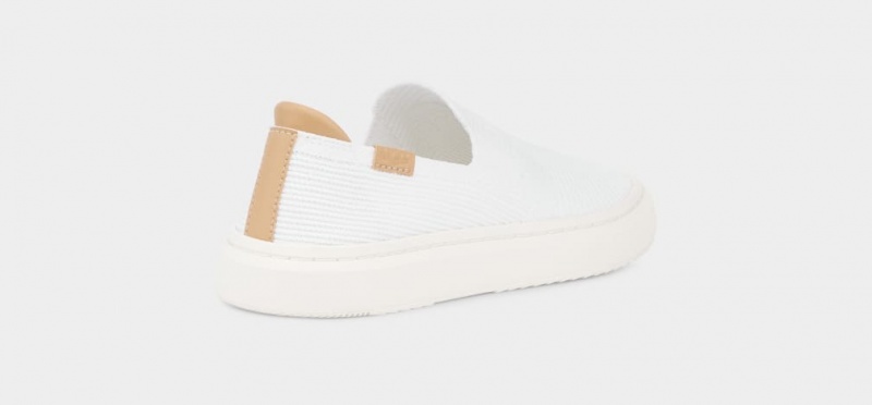 Slip On Damskie Ugg Alameda Sammy Białe | WSX-891250