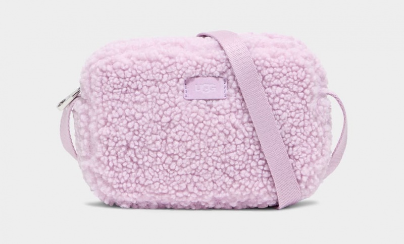 Torba Na Talię Damskie Ugg Janey Ilfluff Lawenda | VDO-702596