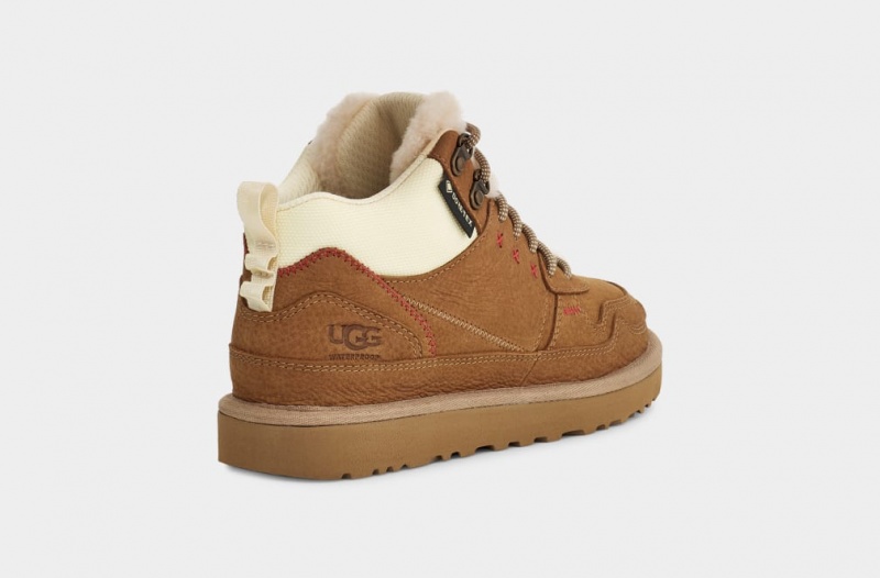 Trampki Damskie Ugg Highland Hi GoreTex Brązowe | HGC-901835