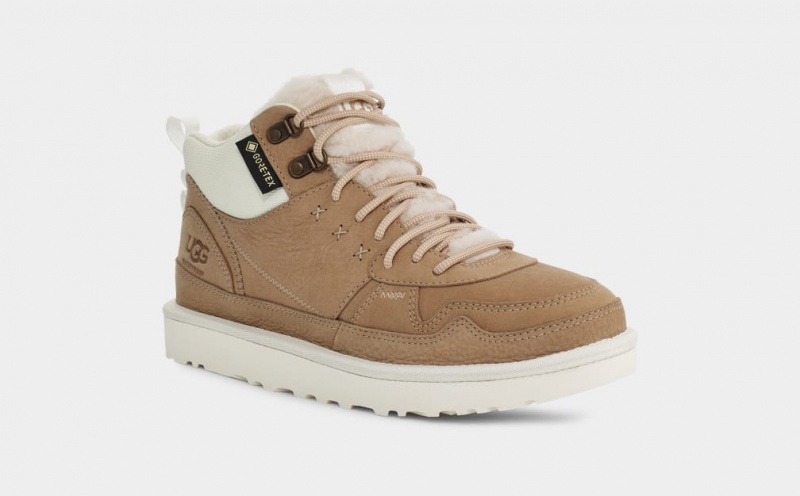 Trampki Damskie Ugg Highland Hi GoreTex Brązowe | RFH-915402