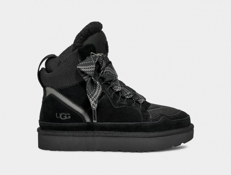 Trampki Damskie Ugg Highmel Czarne | XUJ-015639