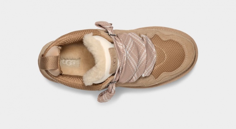 Trampki Damskie Ugg Lowmel Brązowe | YHU-941605