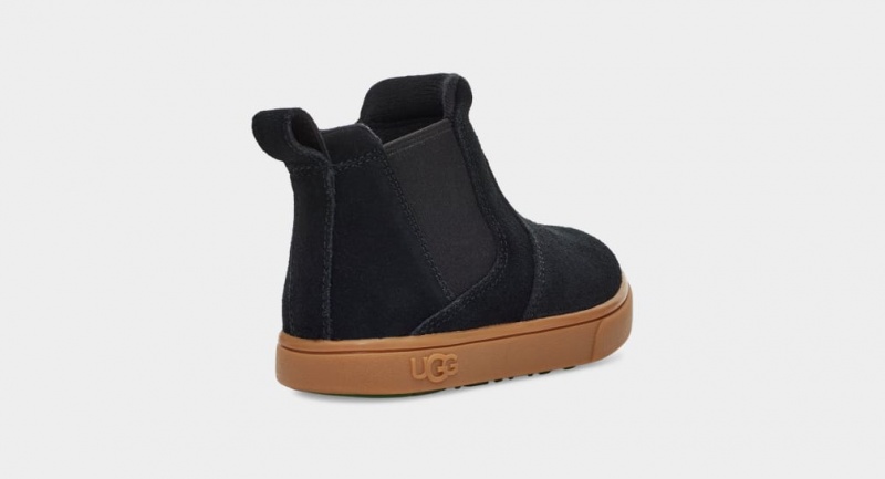 Trampki Dziecięce Ugg Hamden II Czarne | ZFH-350214