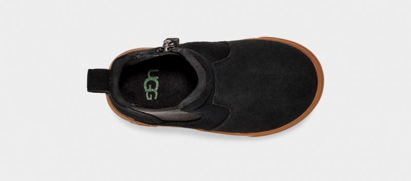 Trampki Dziecięce Ugg Hamden II Czarne | ZFH-350214