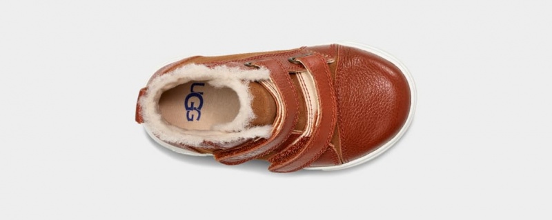 Trampki Dziecięce Ugg Rennon II Brązowe | JLV-328609