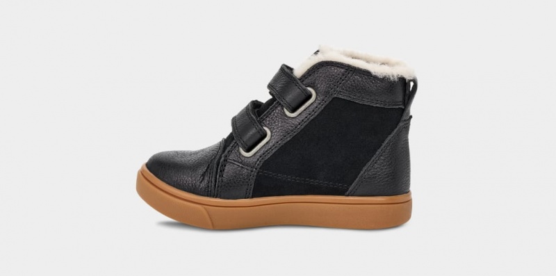 Trampki Dziecięce Ugg Rennon II Czarne | ABJ-298106