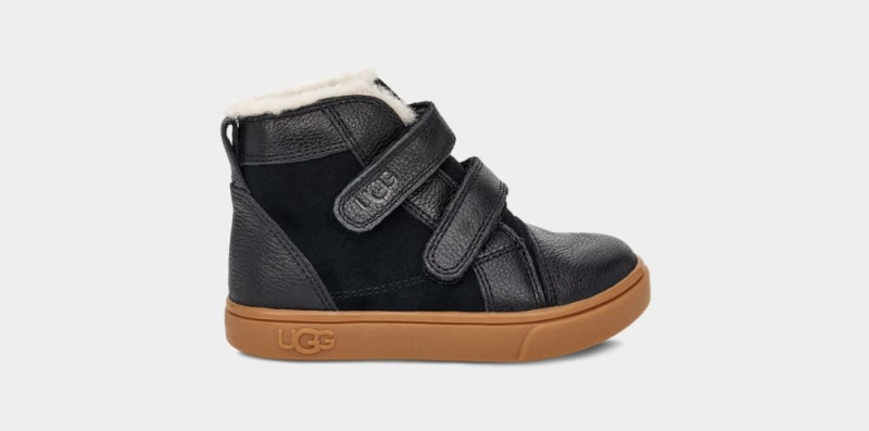 Trampki Dziecięce Ugg Rennon II Czarne | HSY-691723