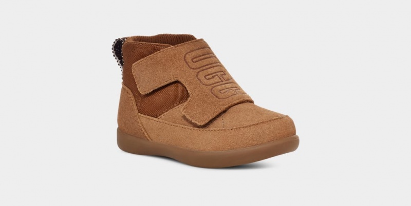 Trampki Dziecięce Ugg Stryder Washable Brązowe | CLD-162537