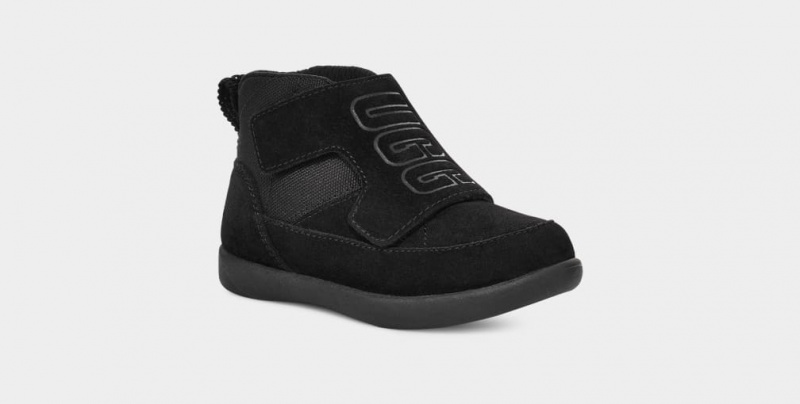 Trampki Dziecięce Ugg Stryder Washable Czarne | ESG-486017